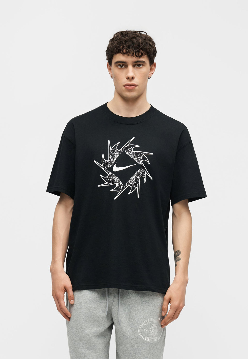 TEE  - Print T-shirt - black