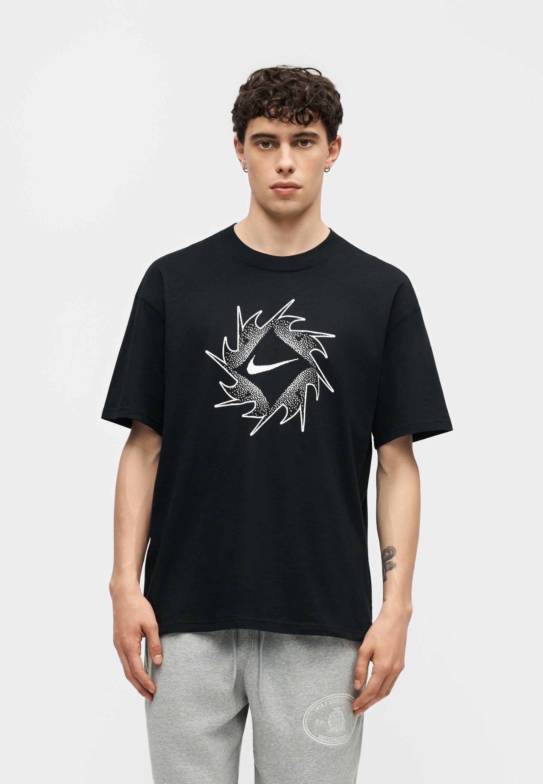 TEE  - Print T-shirt - black