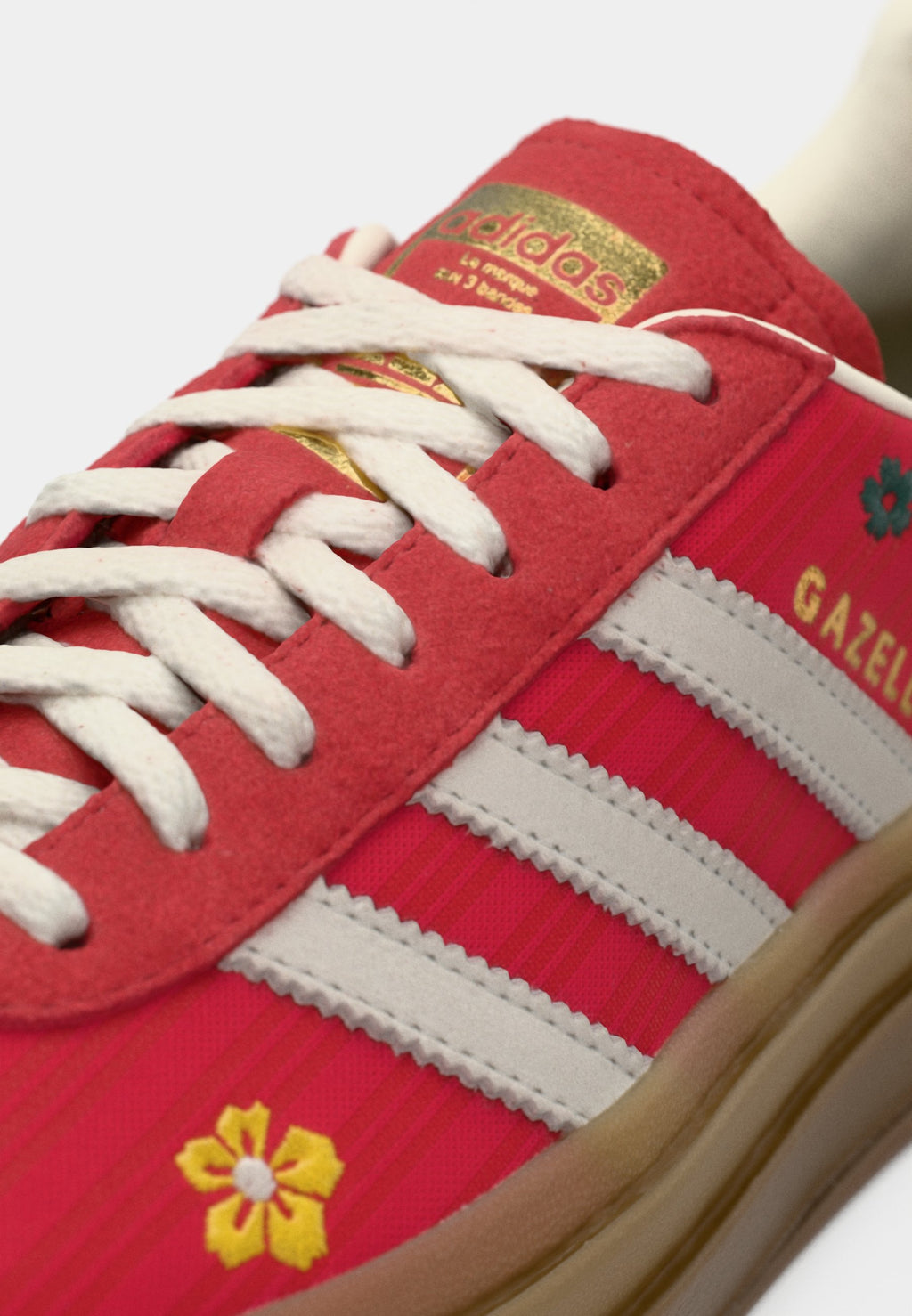 GAZELLE BOLD W X LIBERTY - Trainers - better scarlet/off white/eqt yellow