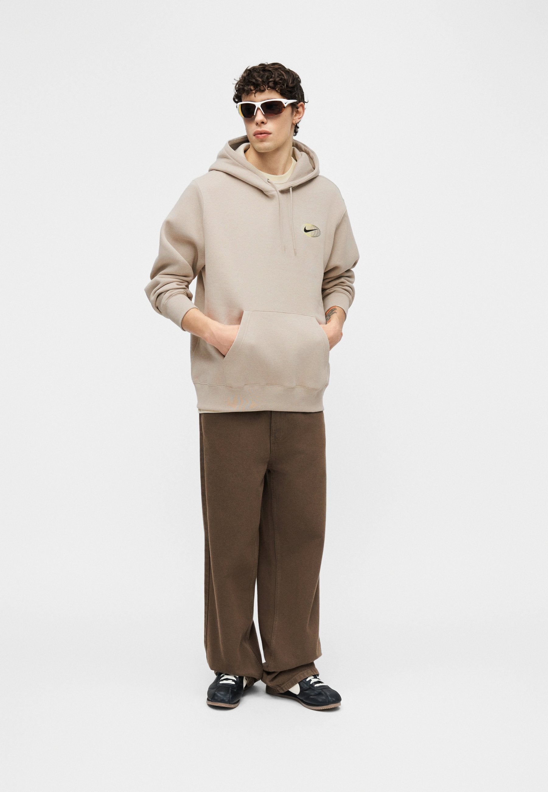 CLUB - Hoodie - crème