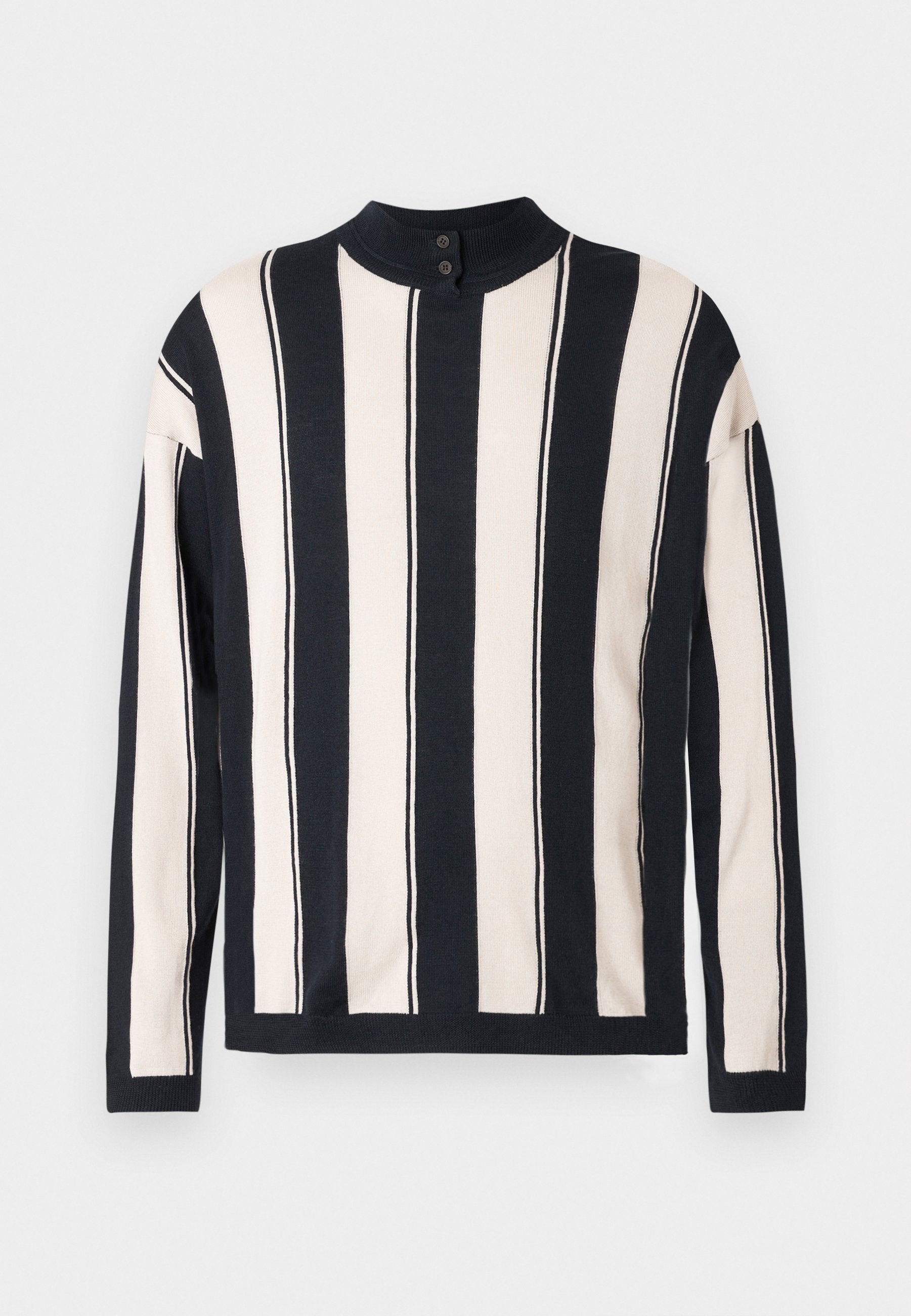Jumper - navy/light beige