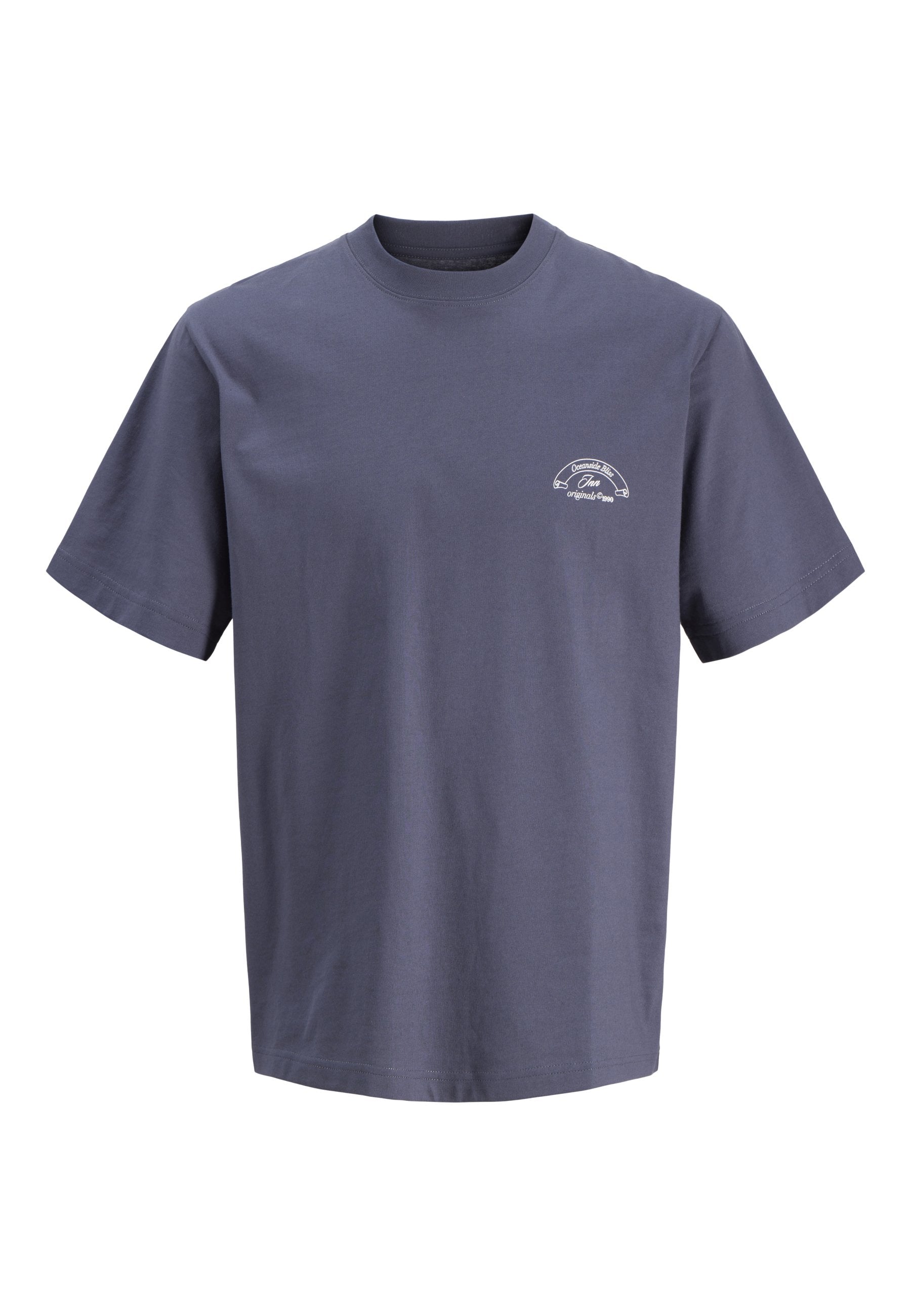 JORMONTAUK TEE - Print T-shirt - odyssey gray