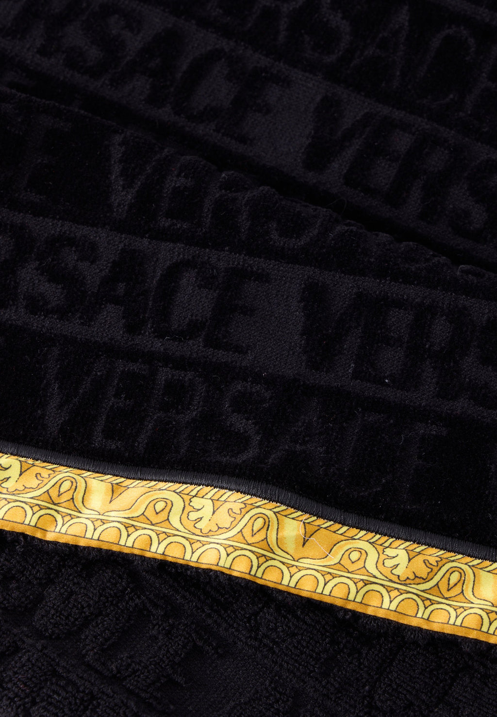 BATH TOWEL - Towel - black