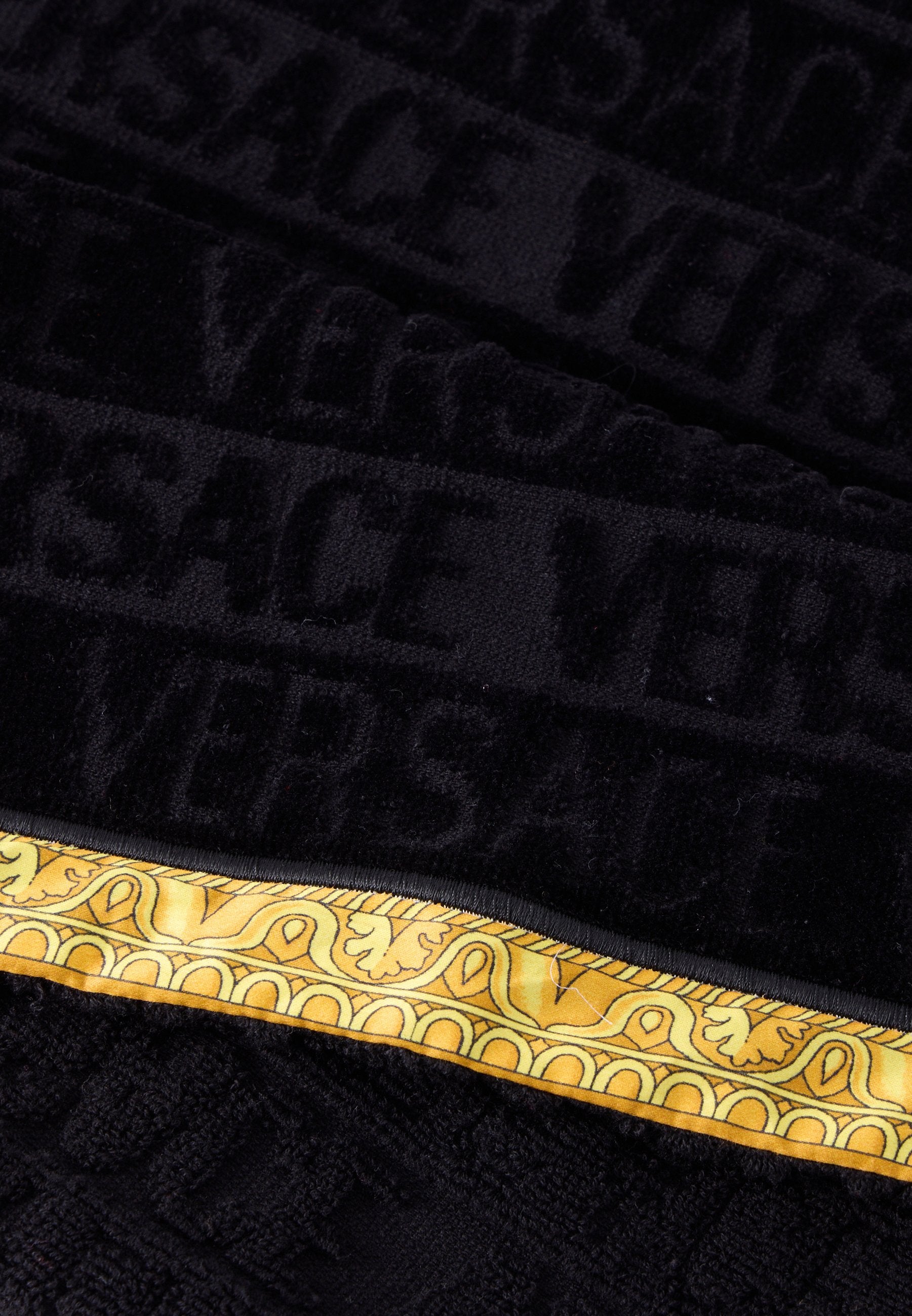 BATH TOWEL - Towel - black