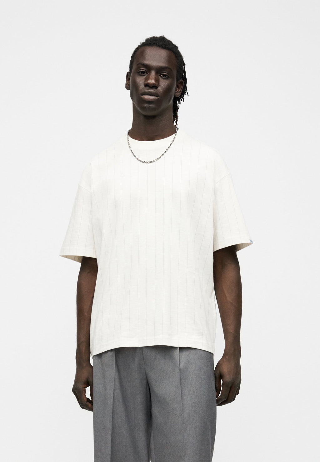 NORAYATI - Print T-shirt - open white
