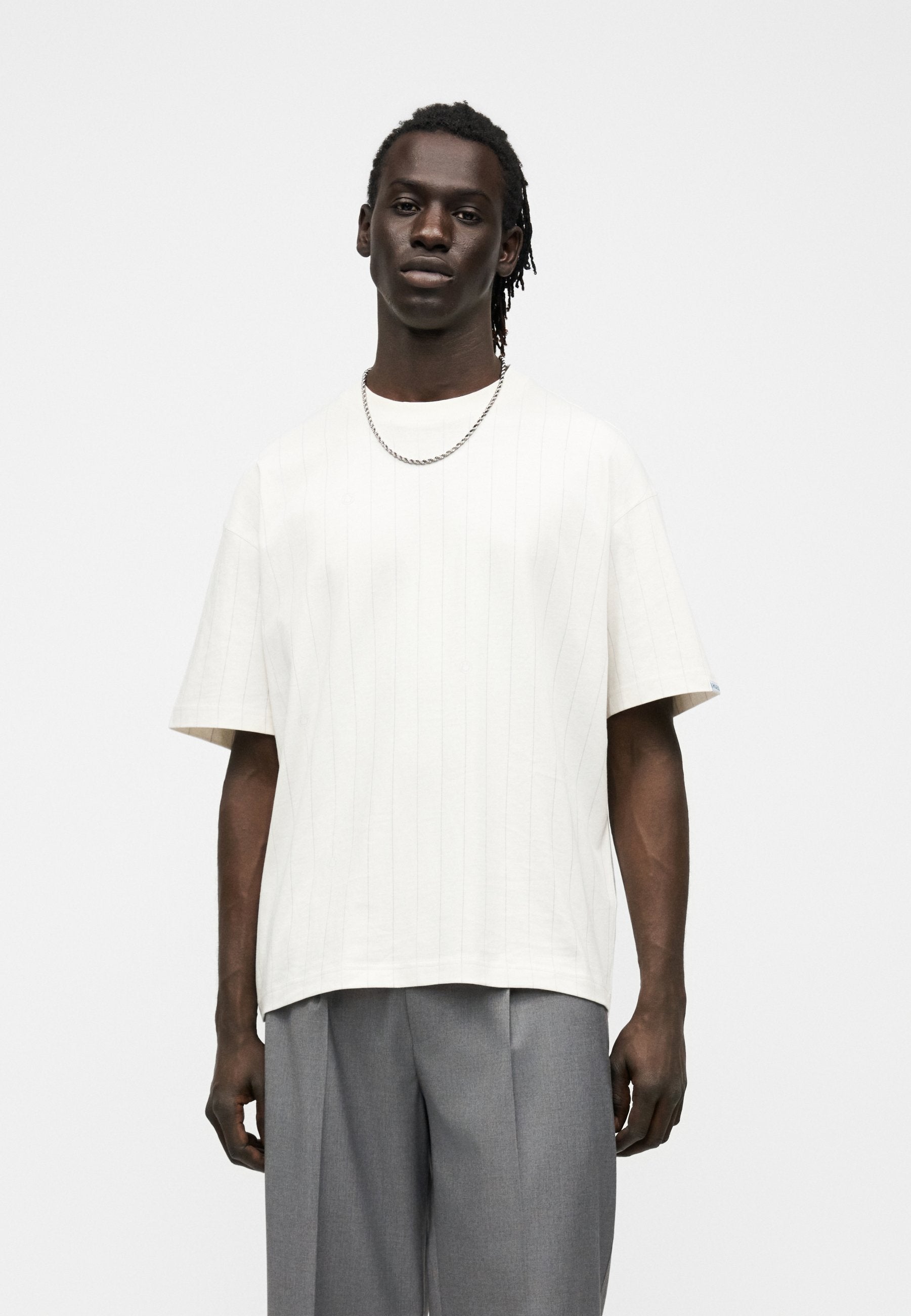 NORAYATI - Print T-shirt - open white