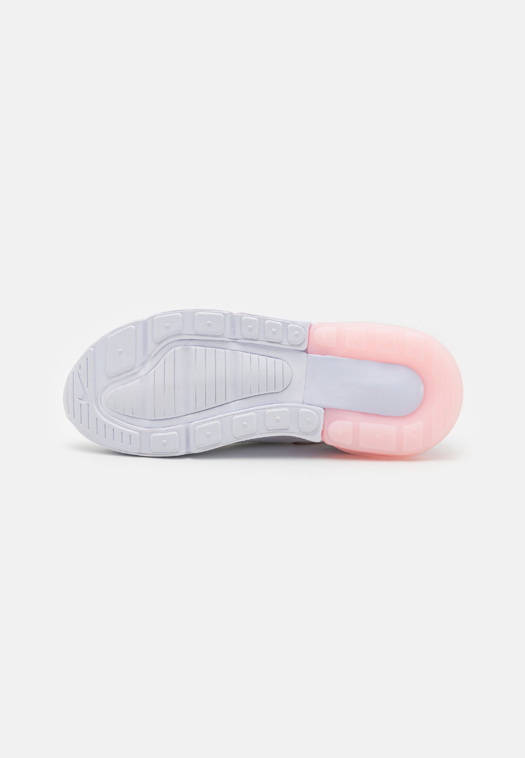 AIR MAX 270 UNISEX - Trainers - white/pink foam/light smoke grey