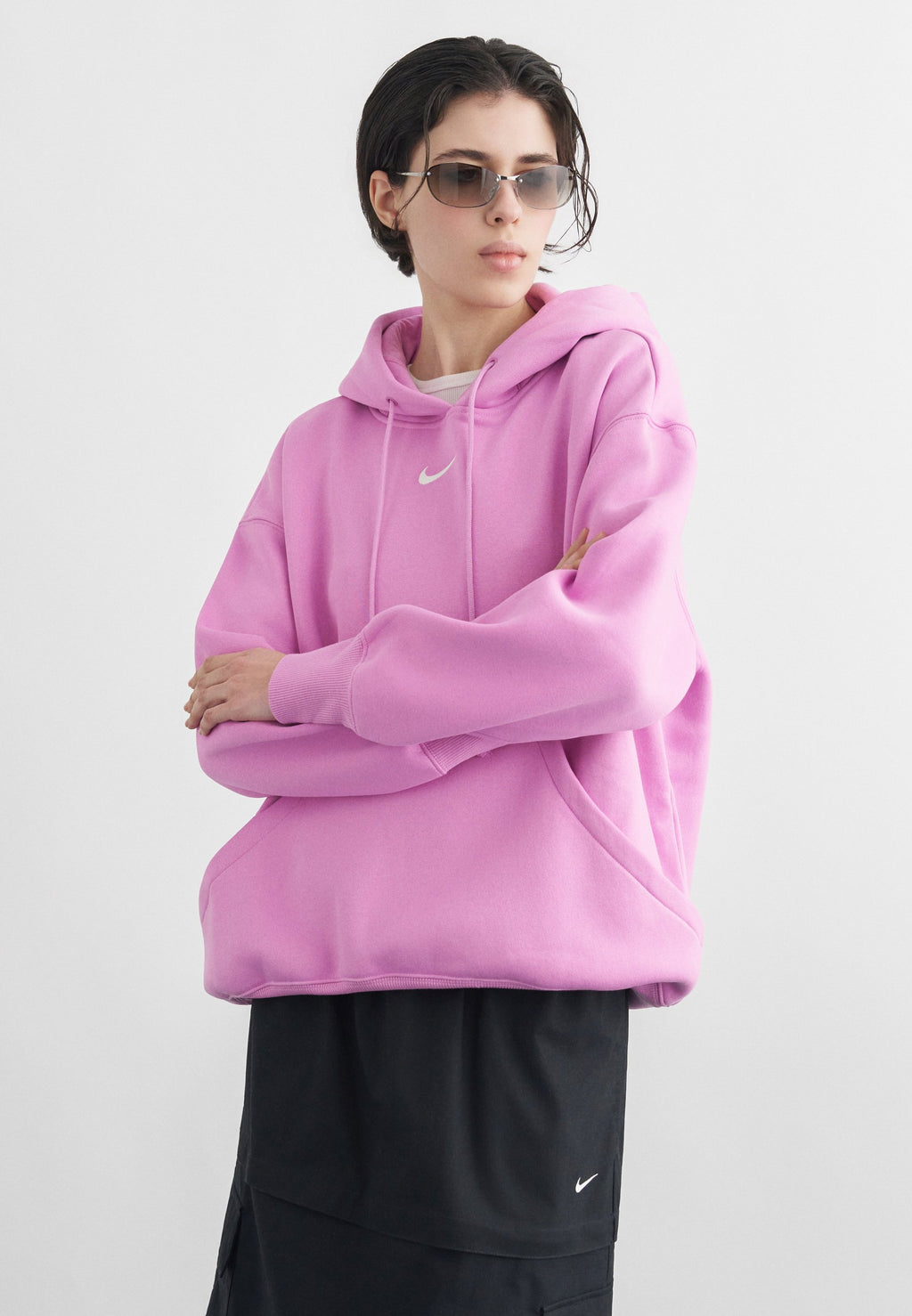 HOODIE - Hoodie - light magenta/sail