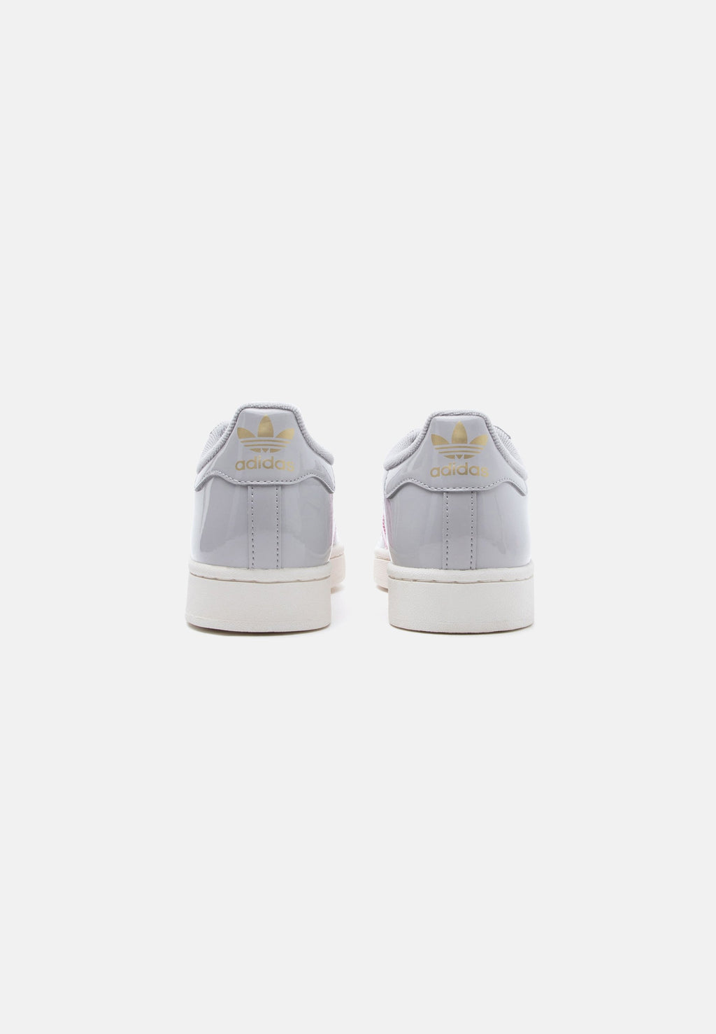 SUPERSTAR II - Baskets - gris deux/rose clair/blanc cassé