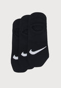 EVERYDAY PLUS FOOTIE 3 PACK - Sneaker socks - black/white