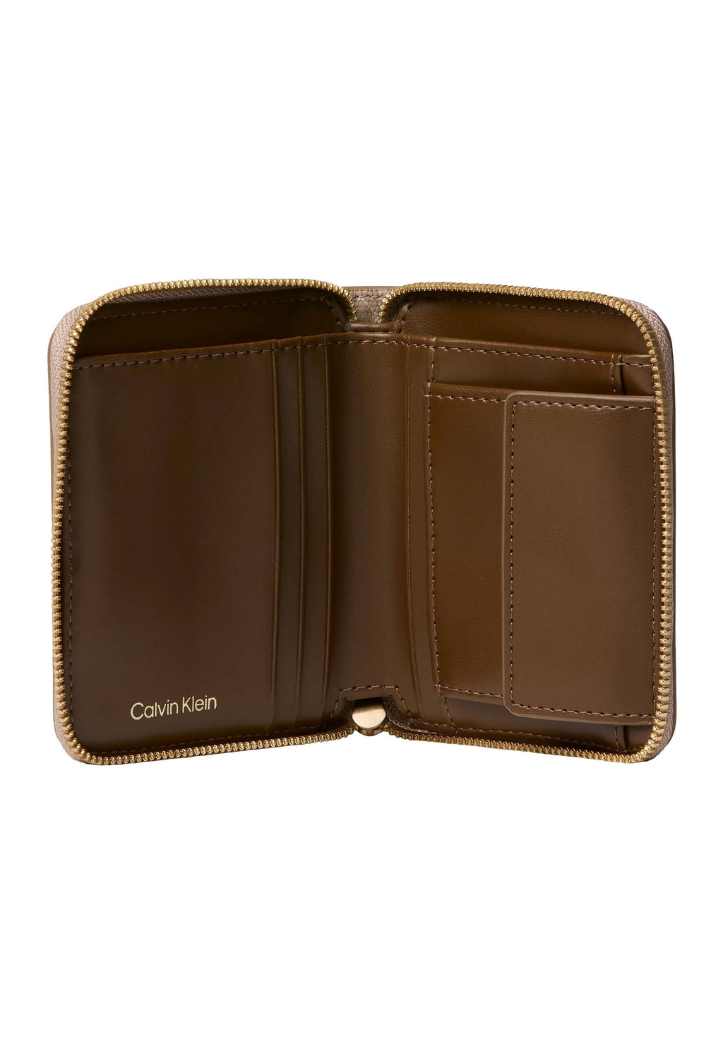 EMBLEM SQUARE ZIP AROUND - Wallet - desert taupe