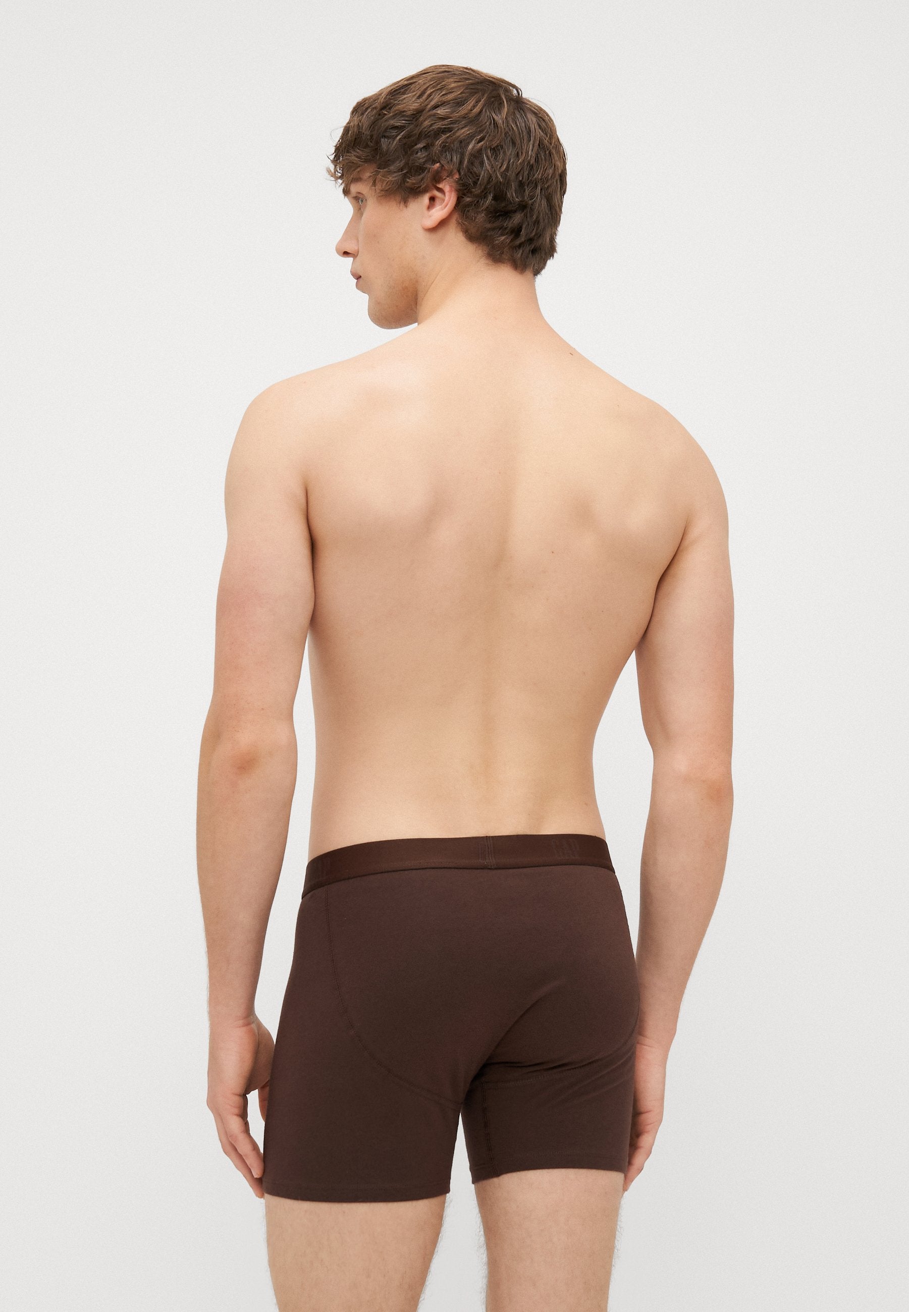 3 PACK - Boxer briefs - brown/dark brown/bordeaux