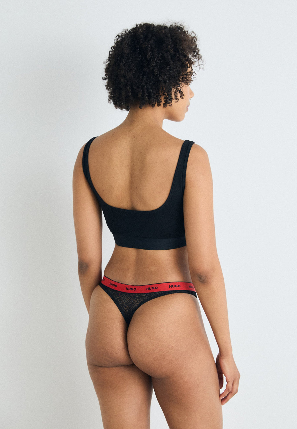 THONG 3 PACK - Thong - black