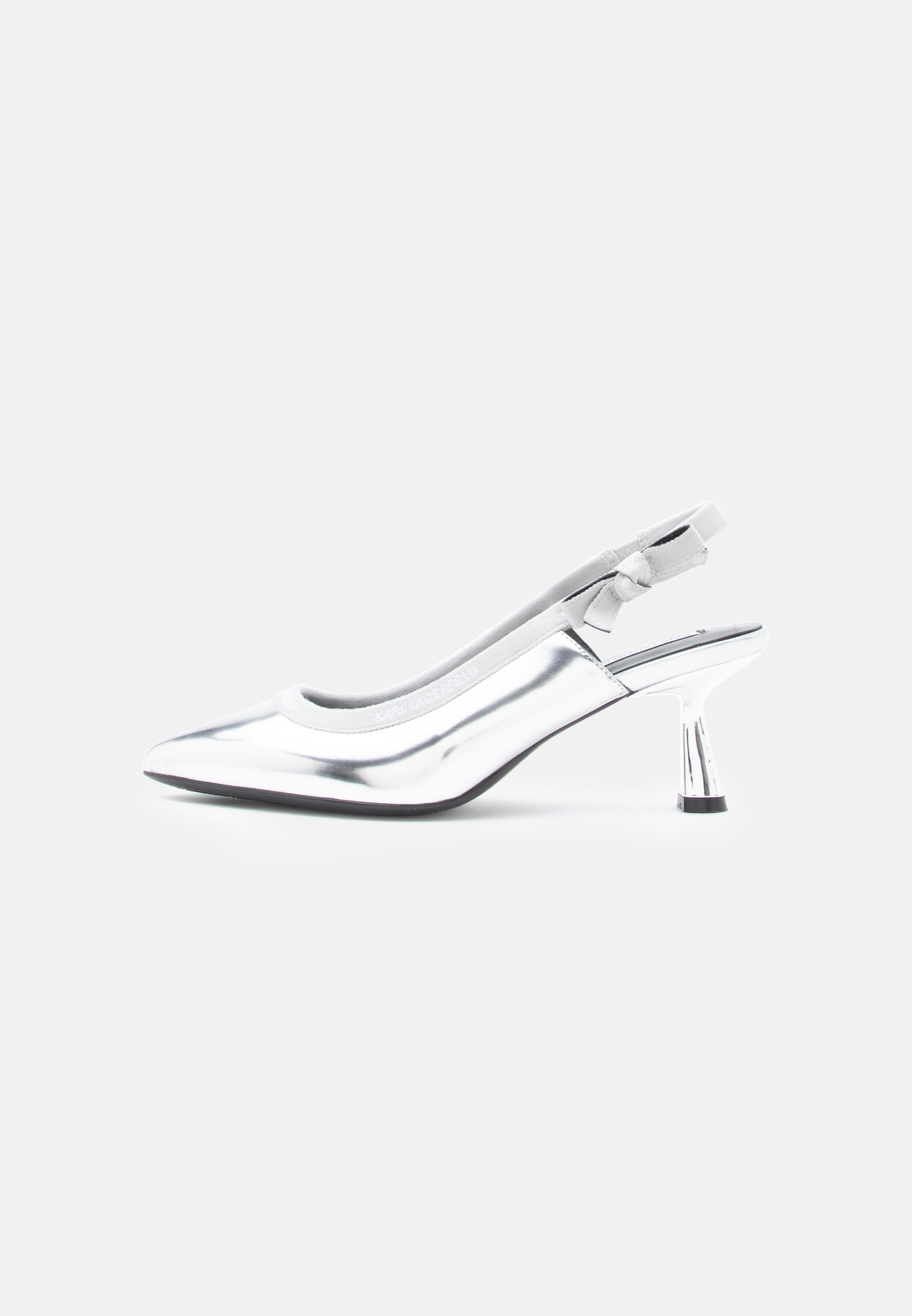 PANACHE - Classic heels - silver-coloured mirror