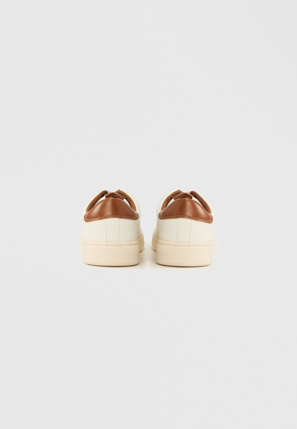 COOPER UNISEX - Trainers - off white/cognac