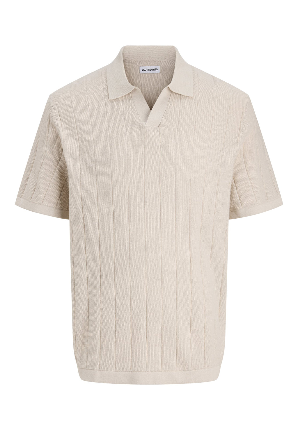 Knitted Knitted - Polo shirt - moonbeam