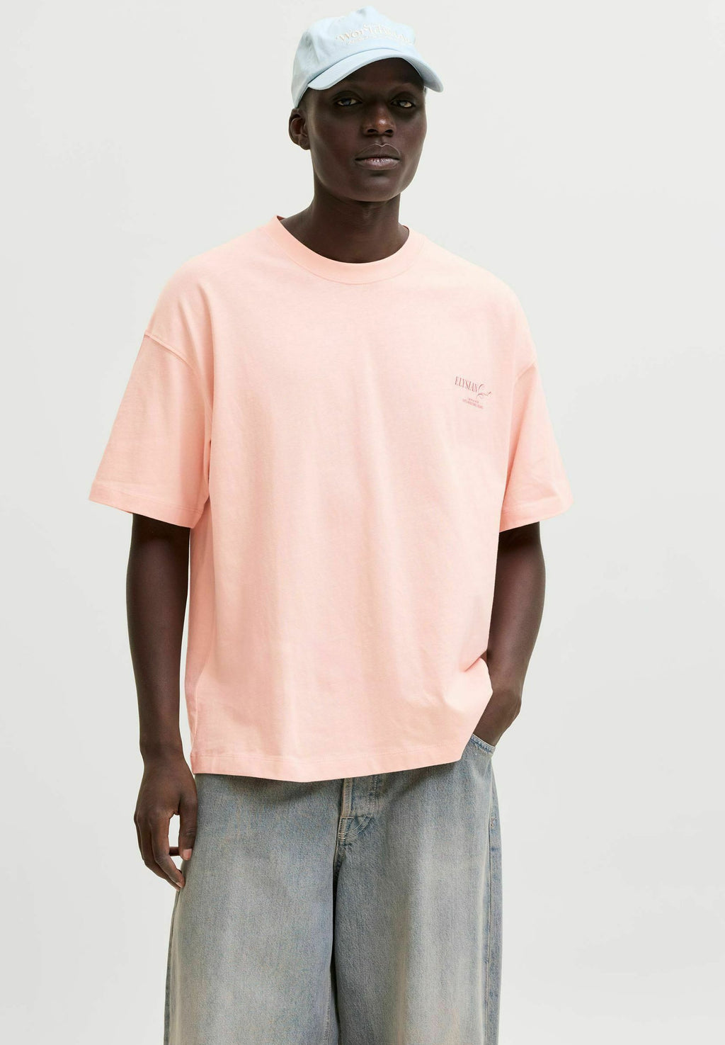T- - Print T-shirt - peach melba