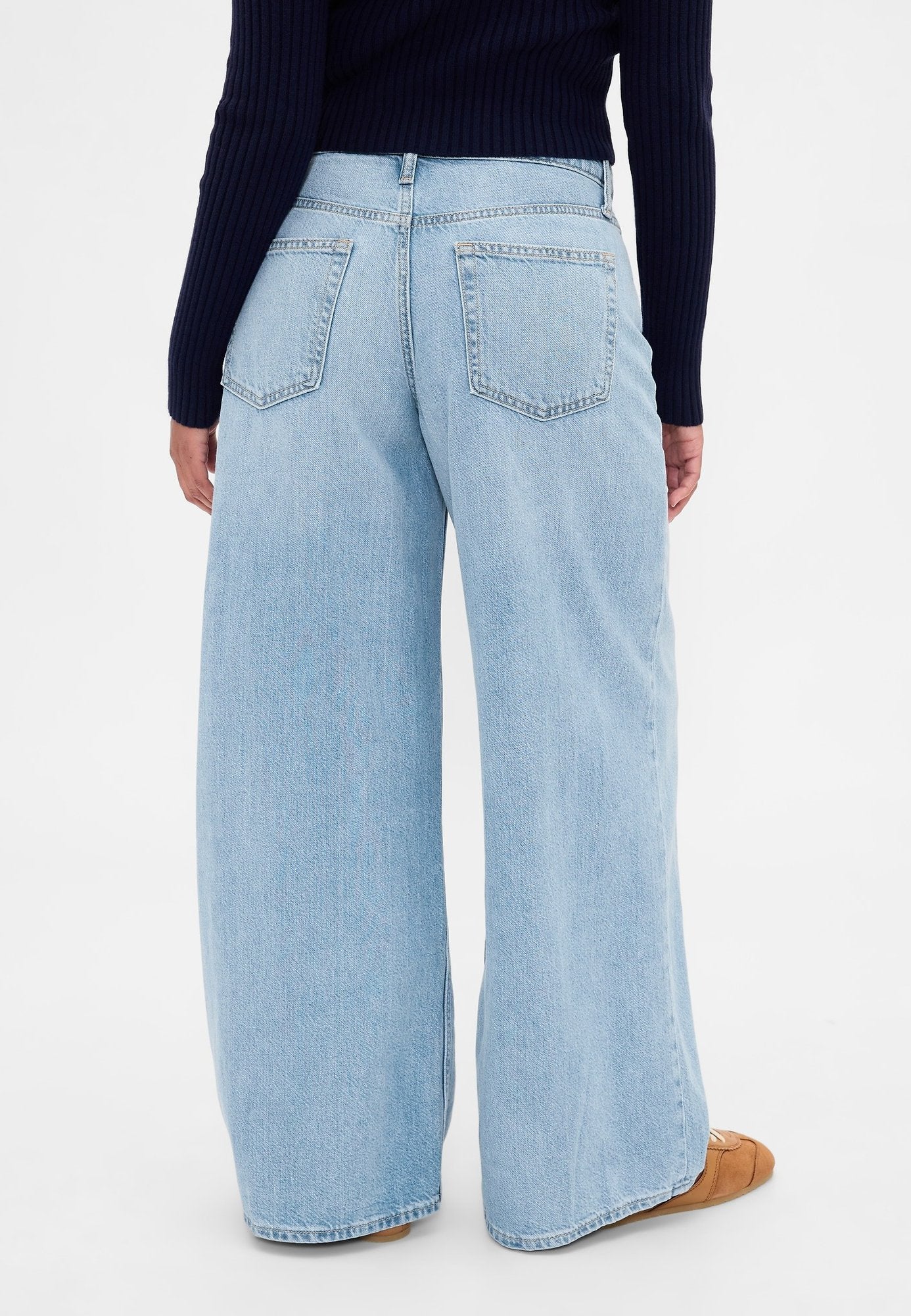 CURVY BAGGY DYLAN - Wide Leg - light wash