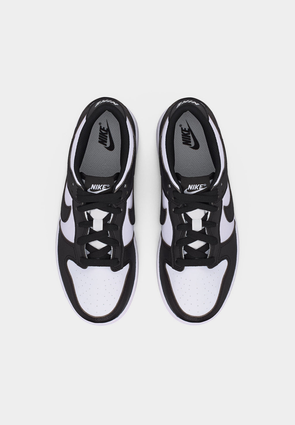 DUNK UNISEX - Trainers - white/black