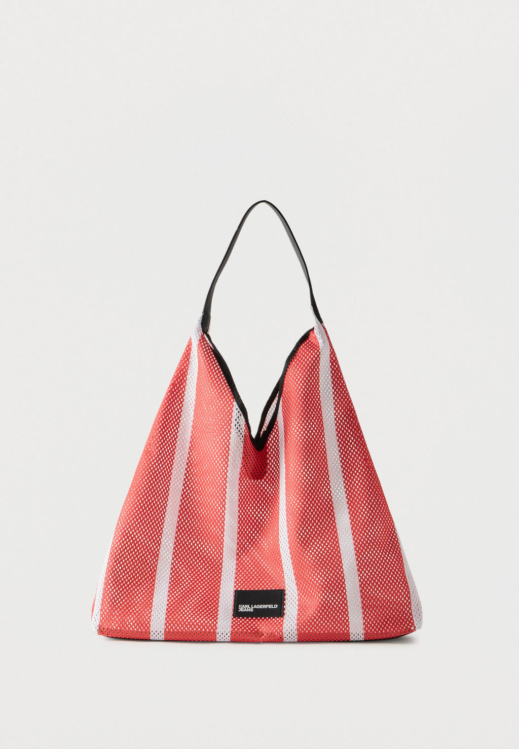 SUMMER - Tote bag - white/orange