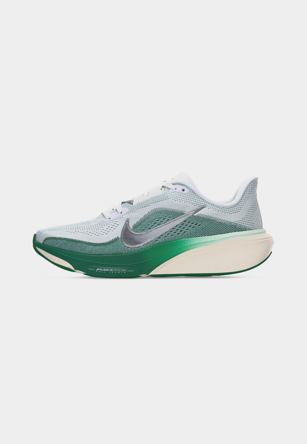 PEGASUS 42 - Road running shoes - white/metallic silver-coloured/malachite/barely green/sail