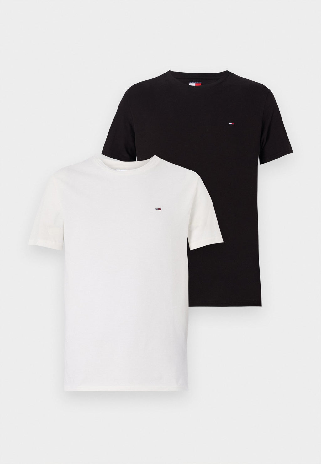 SLIM TEE 2 PACK - Basic T-shirt - black/ecru