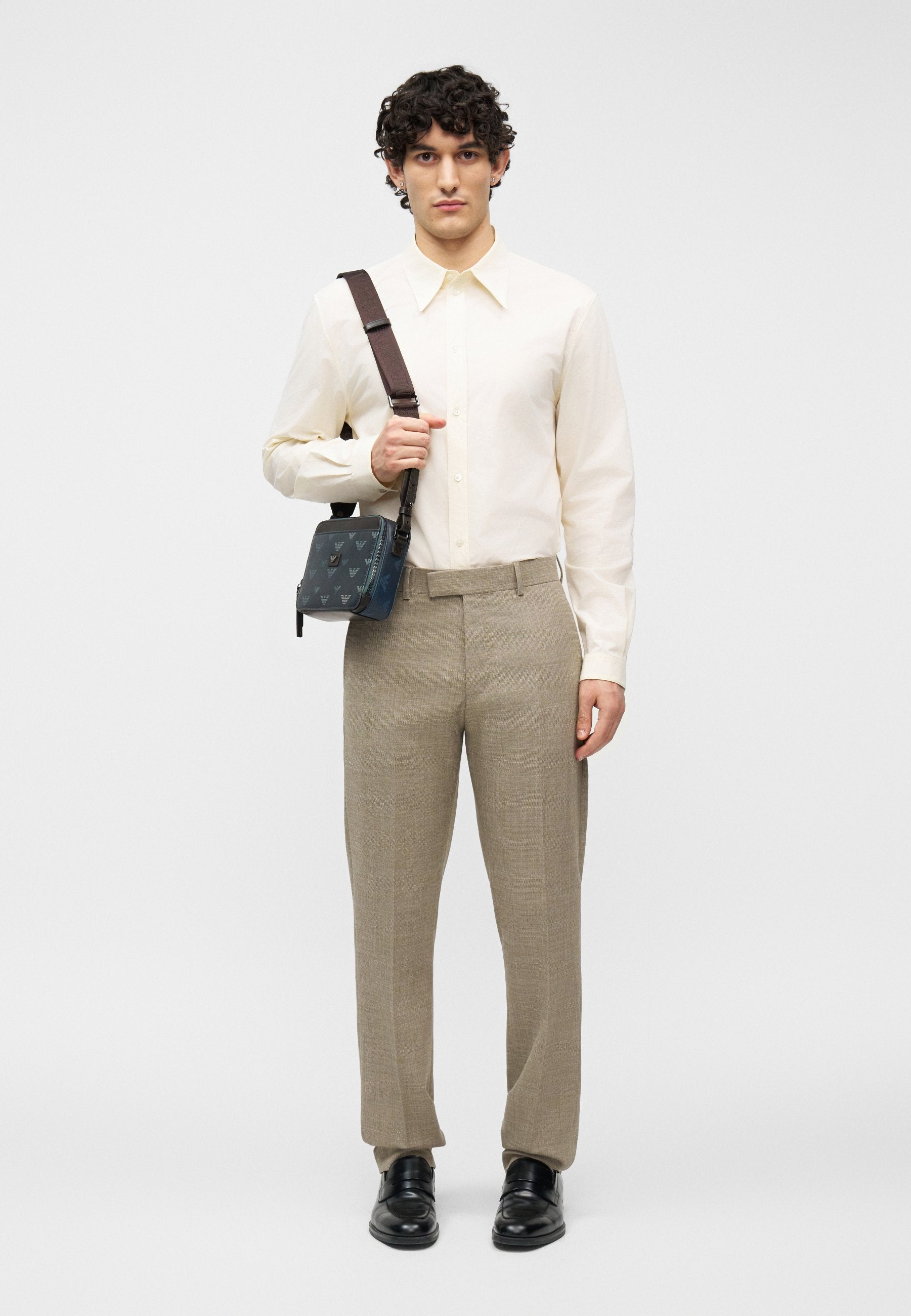 MINI BAG - Cross body bag - blu