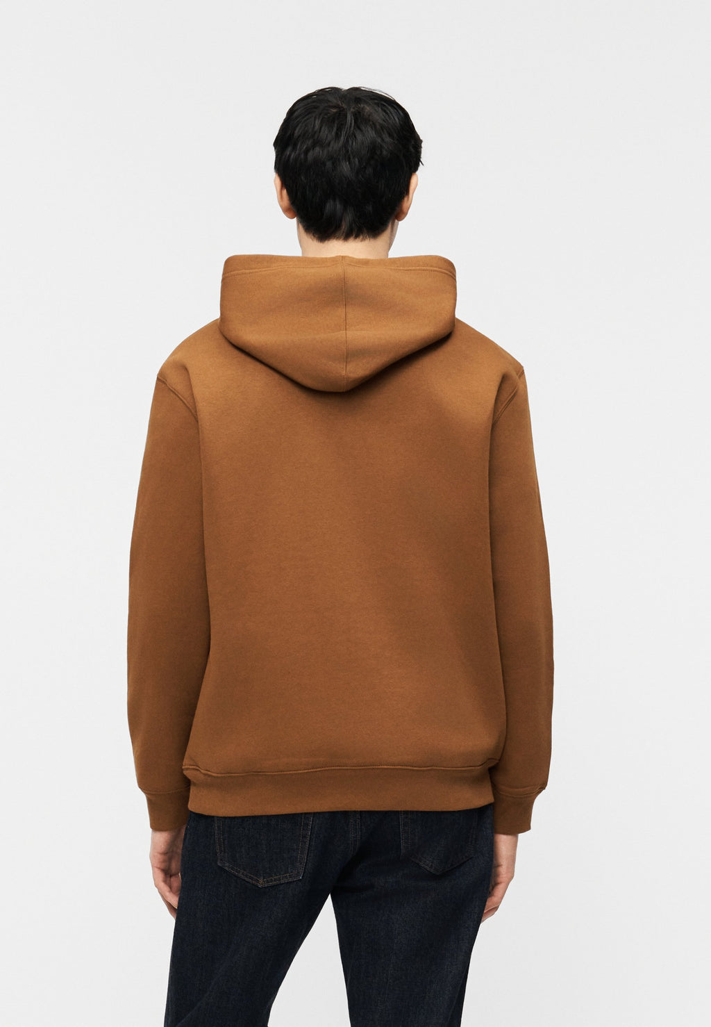 HERITAGE LOGO - Hoodie - rich ginger