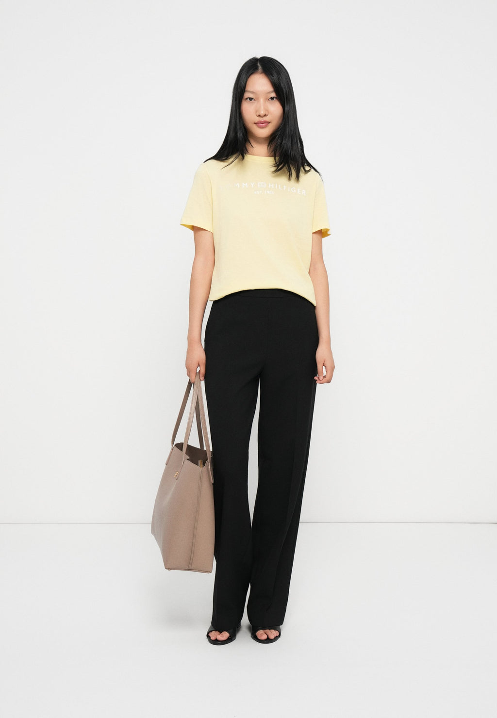 Print T-shirt - zesty yellow