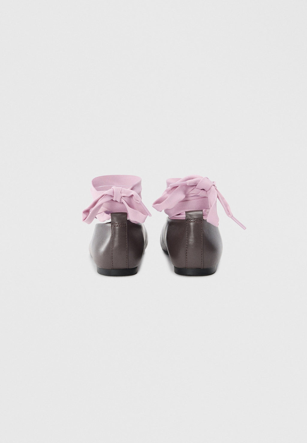Ballet pumps - black walnut
