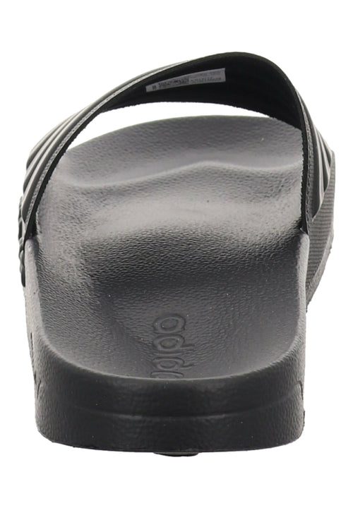 ADILETTE SHOWER UNISEX - Pool slides - schwarz