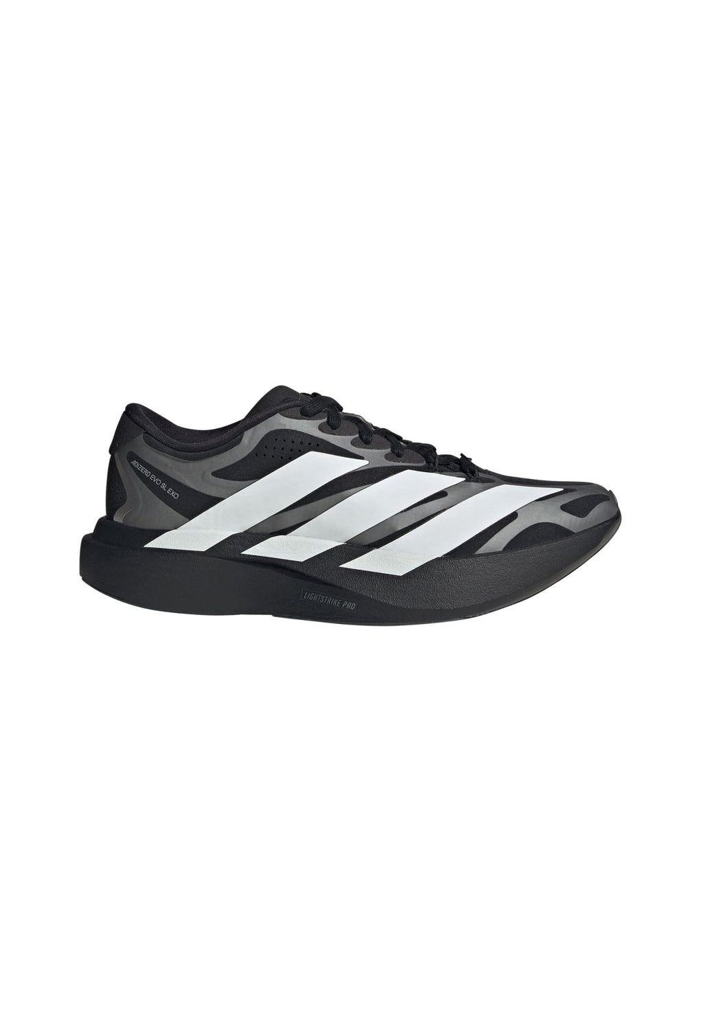 ADIZERO EVO SL EXO W - Road running shoes - core black/ftwr white/iron met.