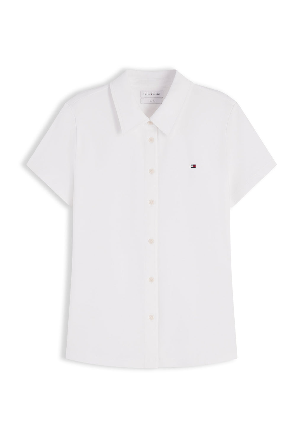 BUTTON DOWN - Button-down blouse - ecru