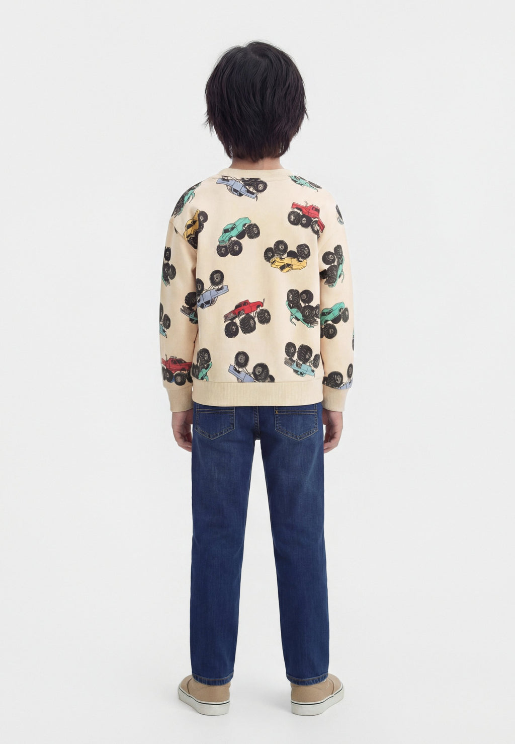 CREW - Sweatshirt - light cream