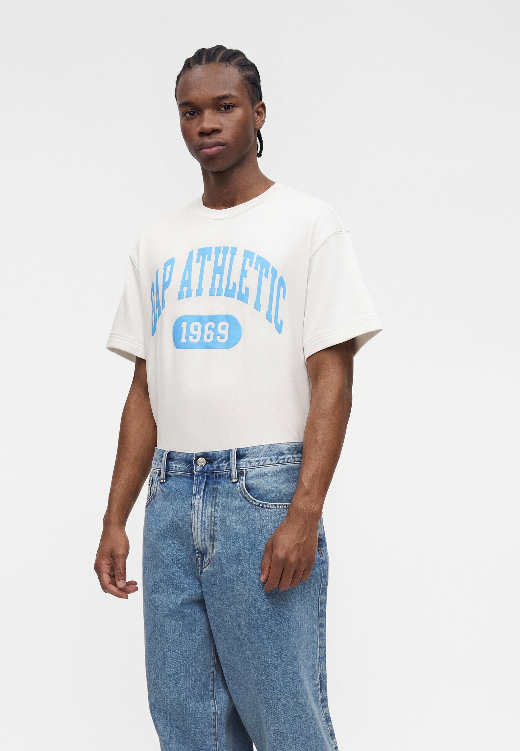 Baggy Jeans - blue denim