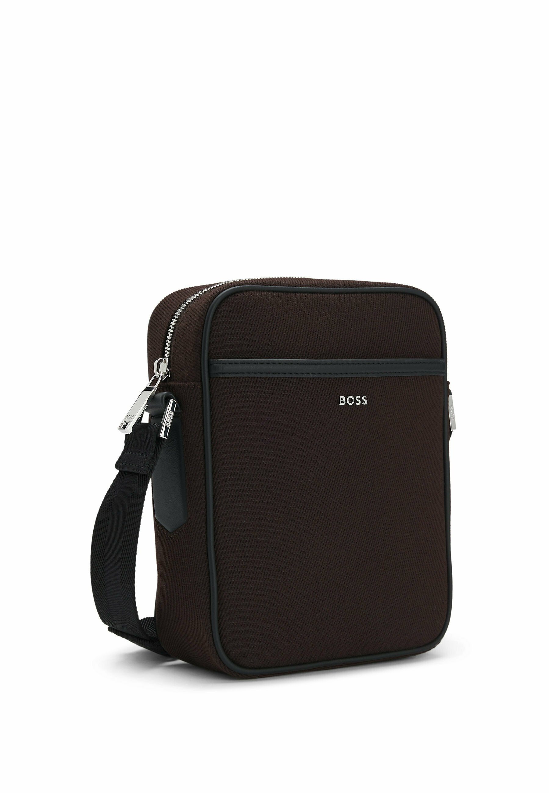 Cross body bag - dark brown seven