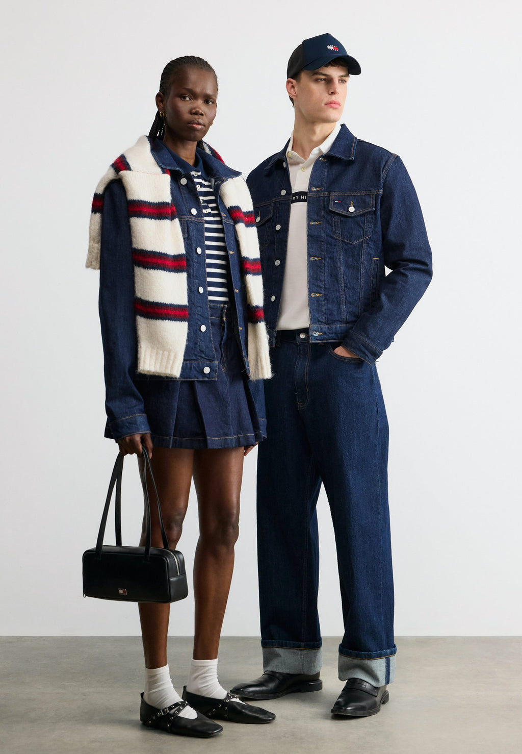 RYAN REGULAR DENIM TRUCKER JACKET - Veste en jean - denim foncé