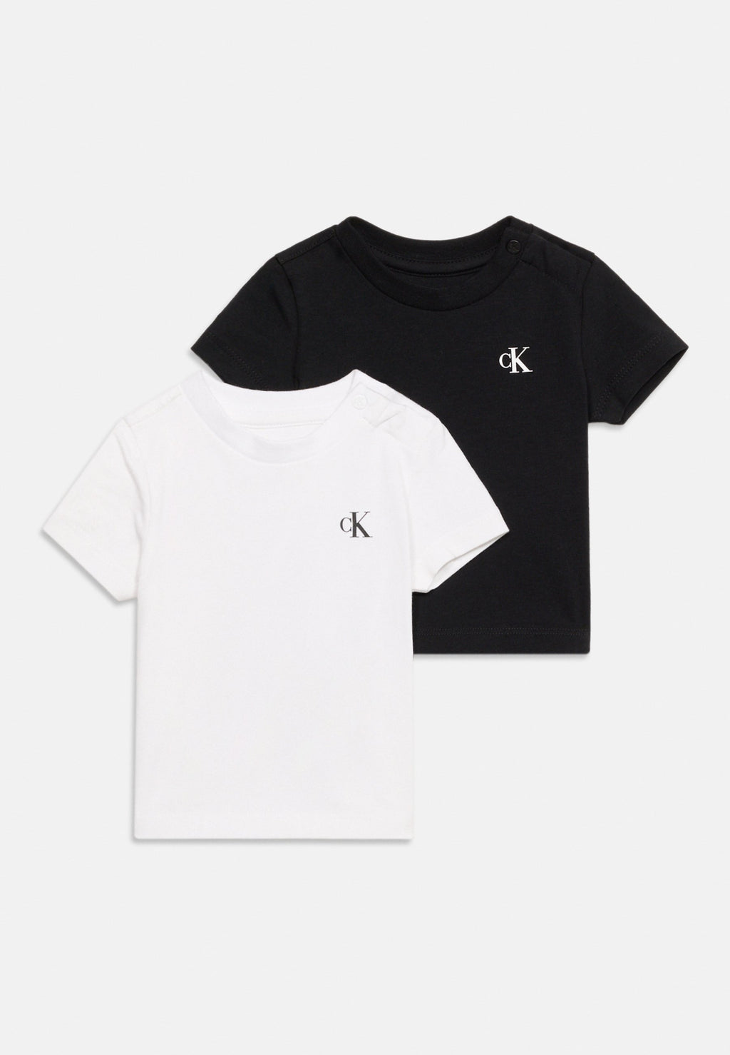 SMALL MONOGRAM 2 PACK UNISEX - Basic T-shirt - black/white