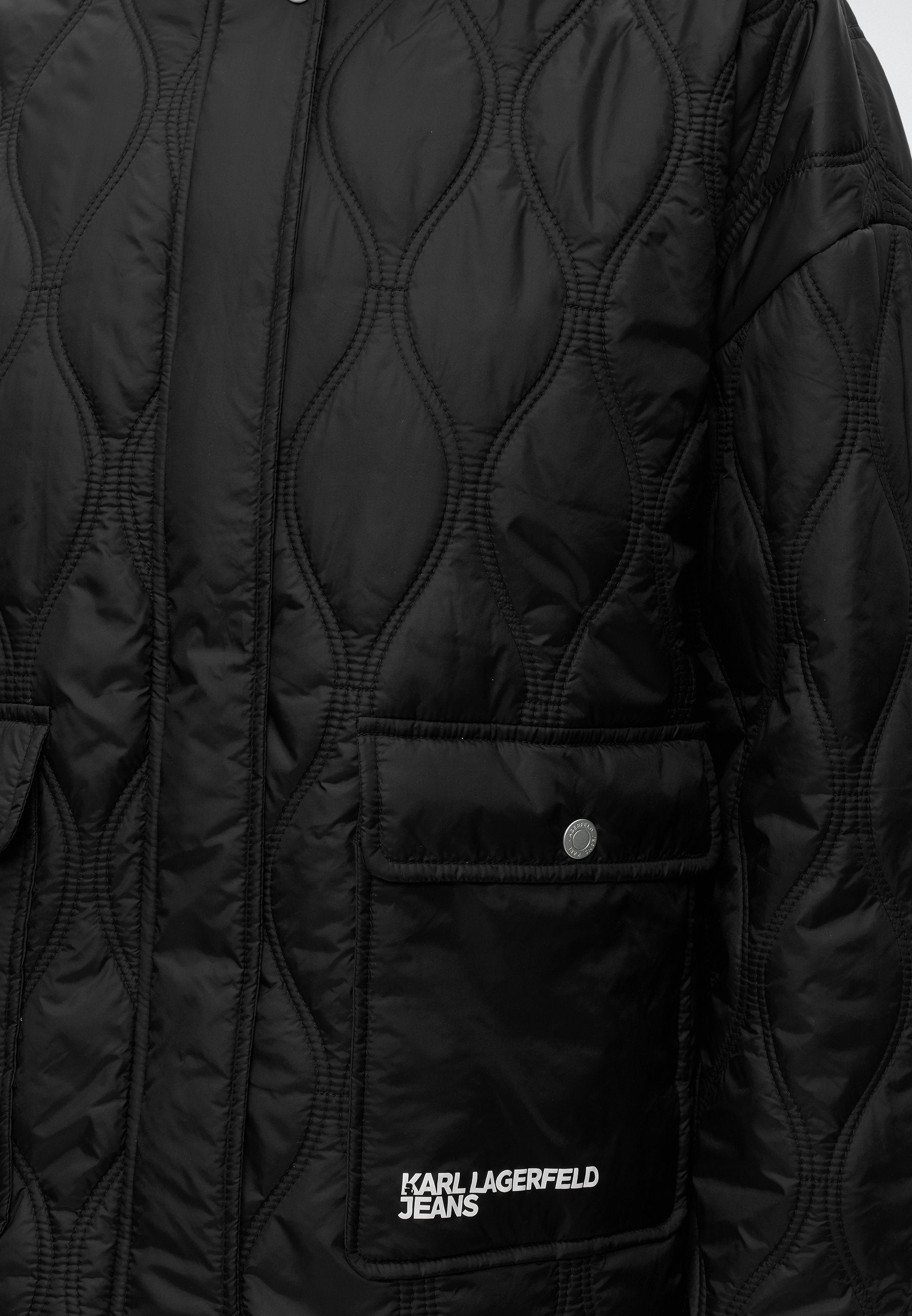 LIGHT QUILTED JACKET - Light jacket - black