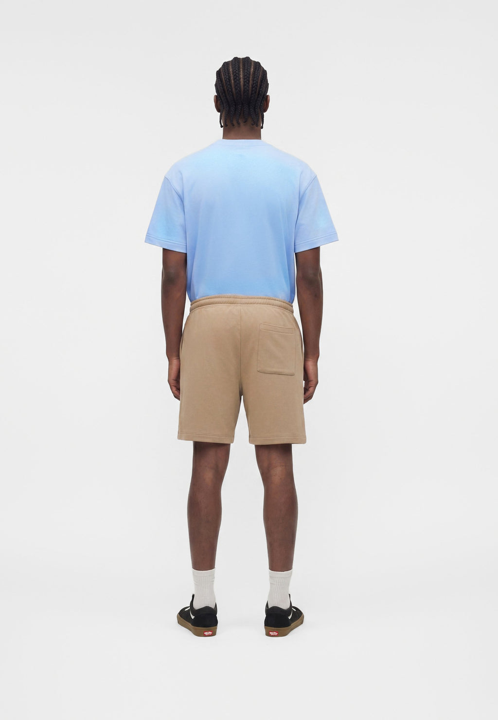LOGO - Tracksuit bottoms - beachwood