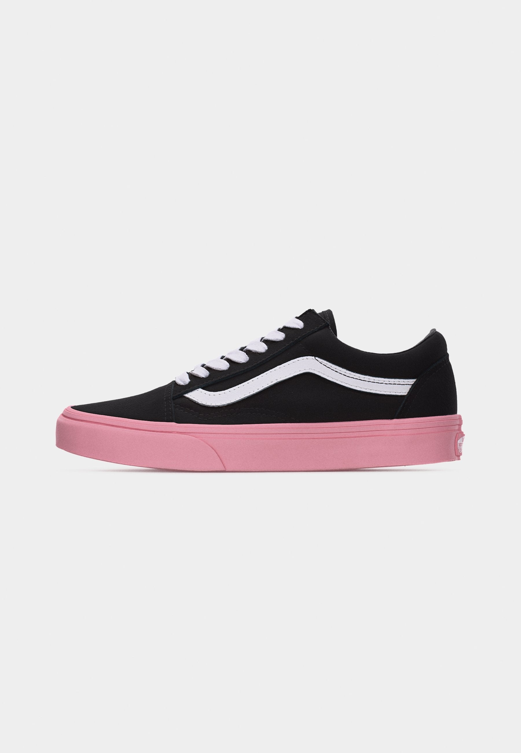 OLD SKOOL - Skate shoes - pink/black