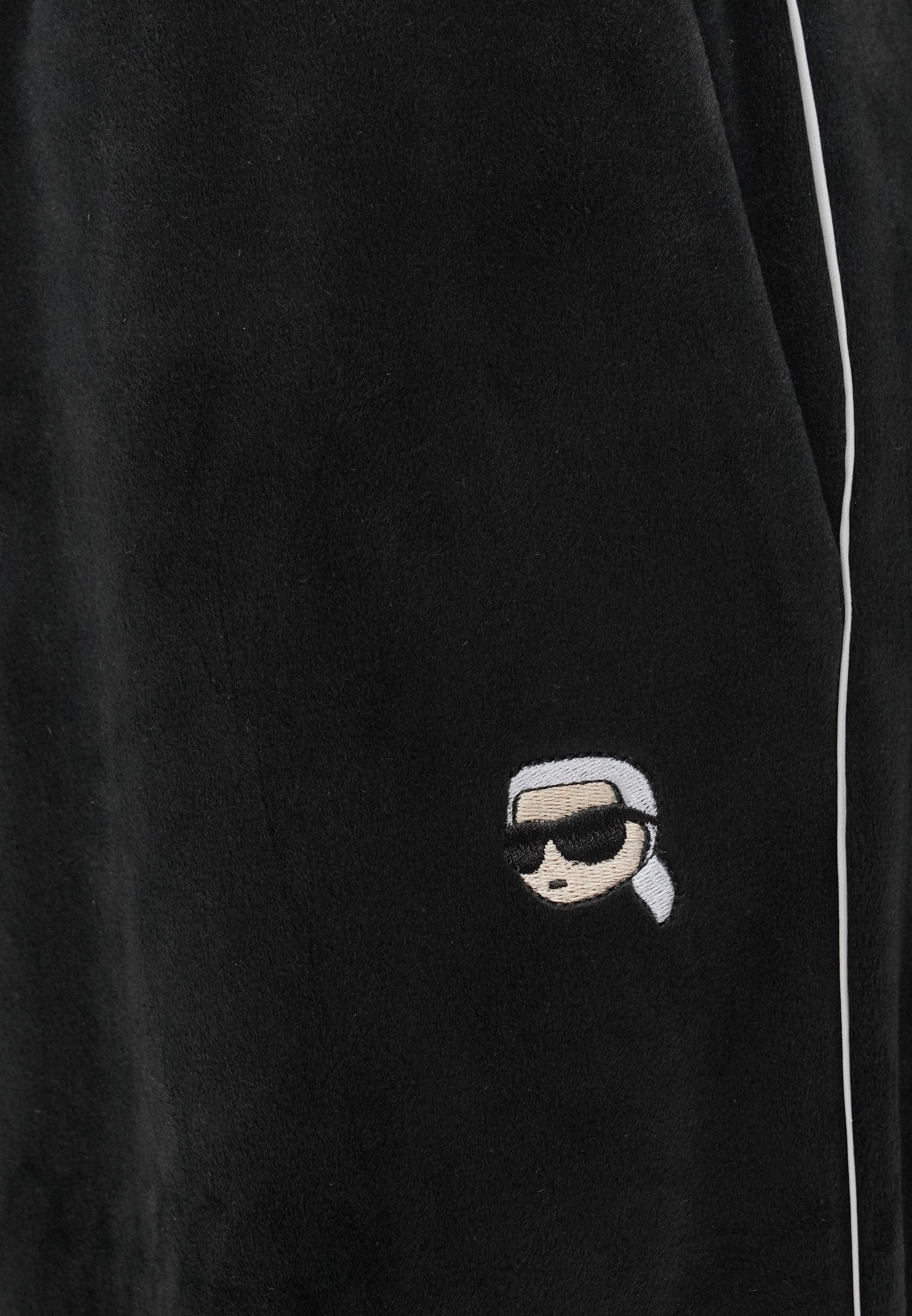 IKON  - Tracksuit bottoms - black