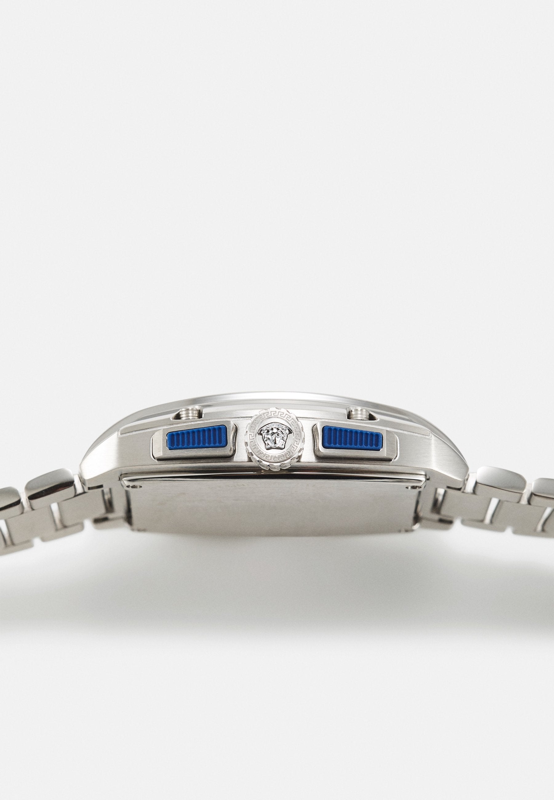 DOMINUS - Chronograph watch - silver-coloured/blue
