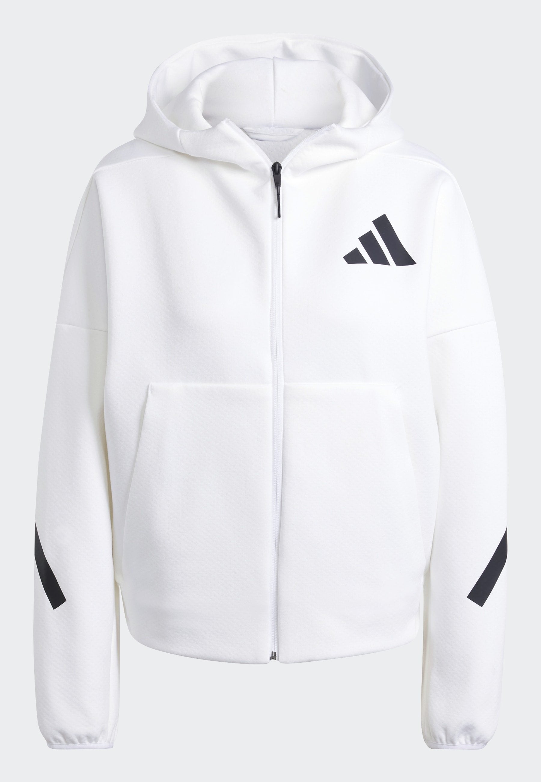 Z.N.E. FULL ZIP - Zip-up sweatshirt - white