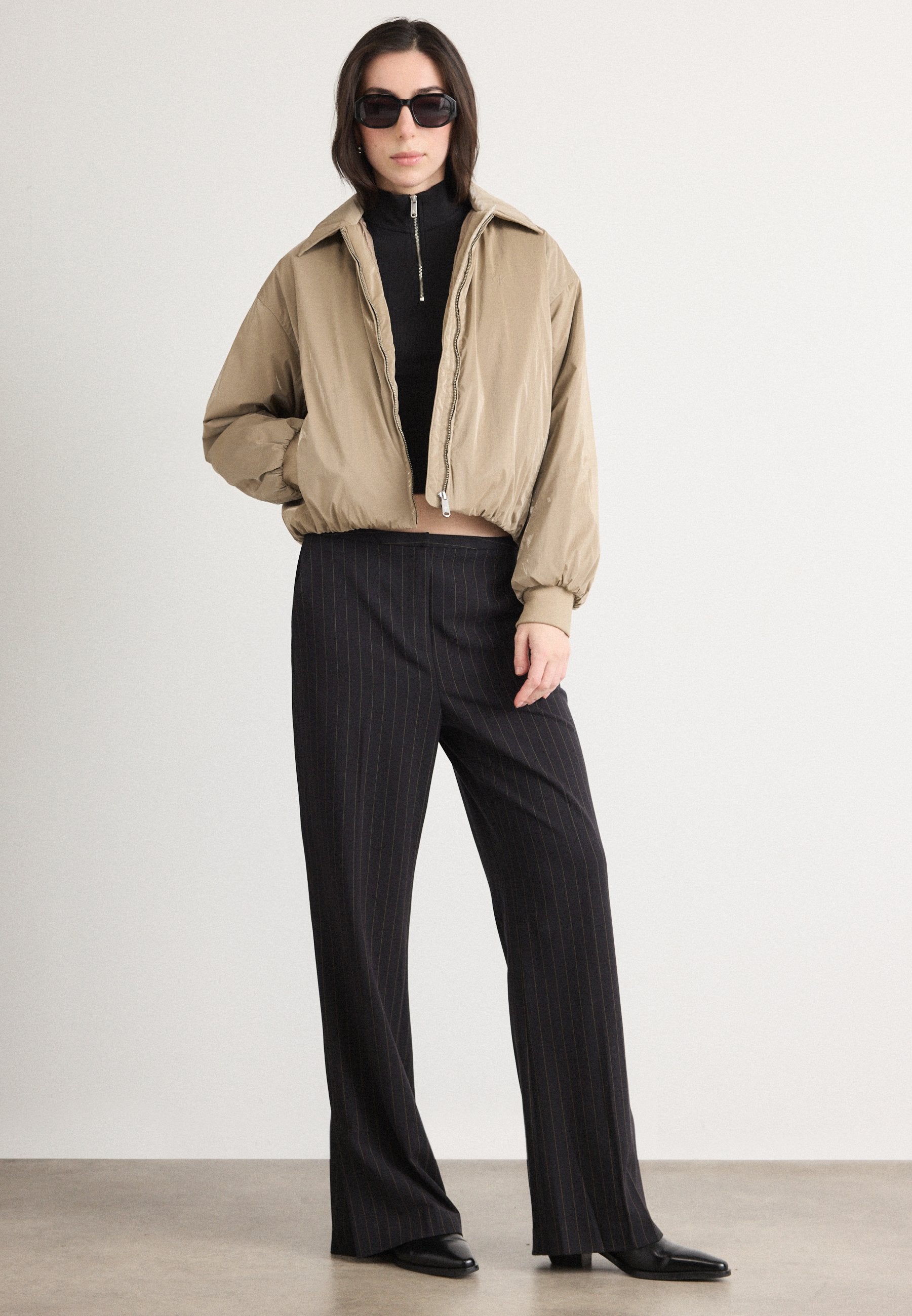 JACKET - Bomber Jacket - desert taupe