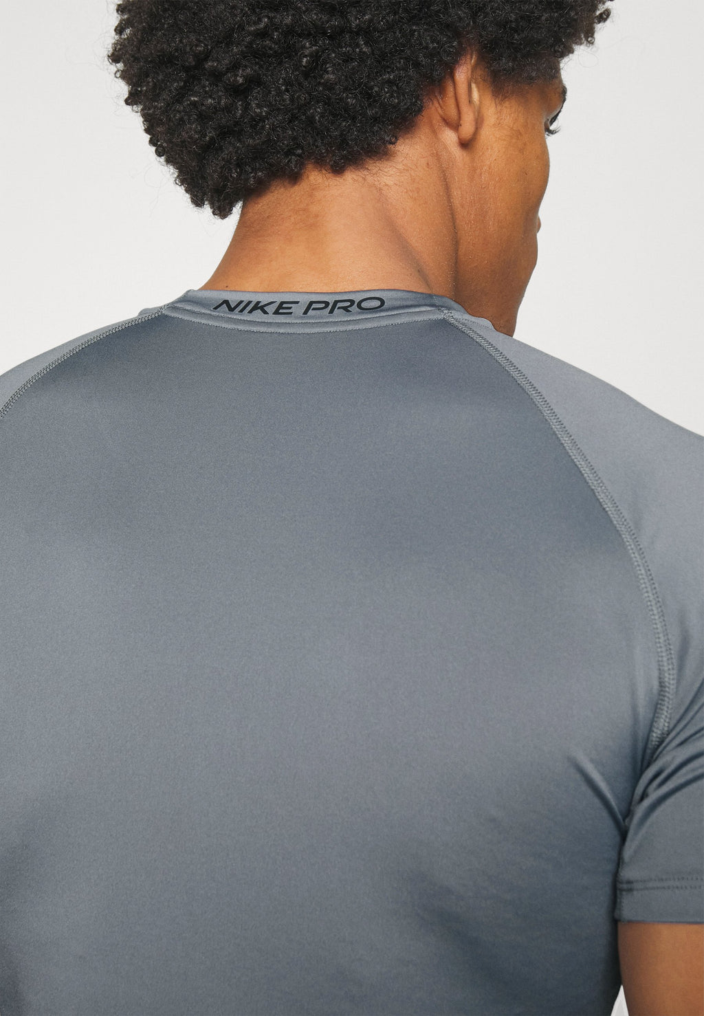 Sports T-shirt - smoke grey/black