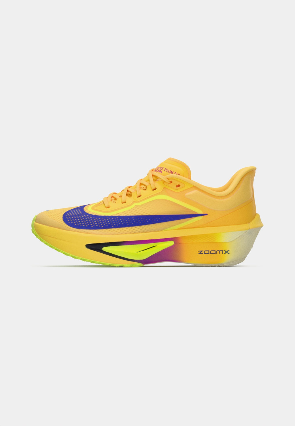 ZOOM FLY  - Road running shoes - citron pulse/indigo burst/volt ice/hyper violet/blue void/alabaster