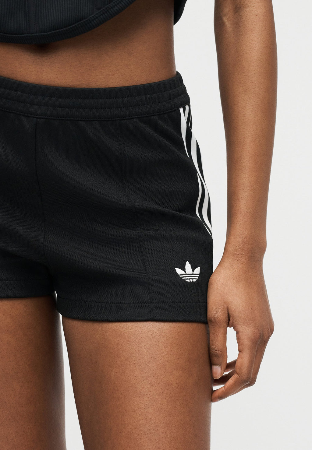 BECKENBAUER SHORTS - Shorts - black/white