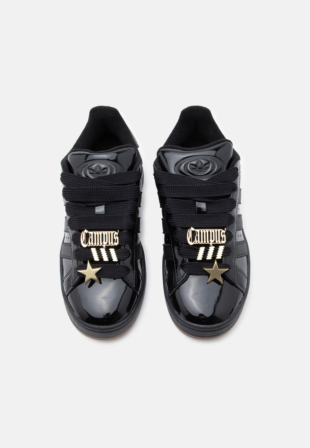 CAMPUS 00S - Baskets - core black/gold-coloured metallic
