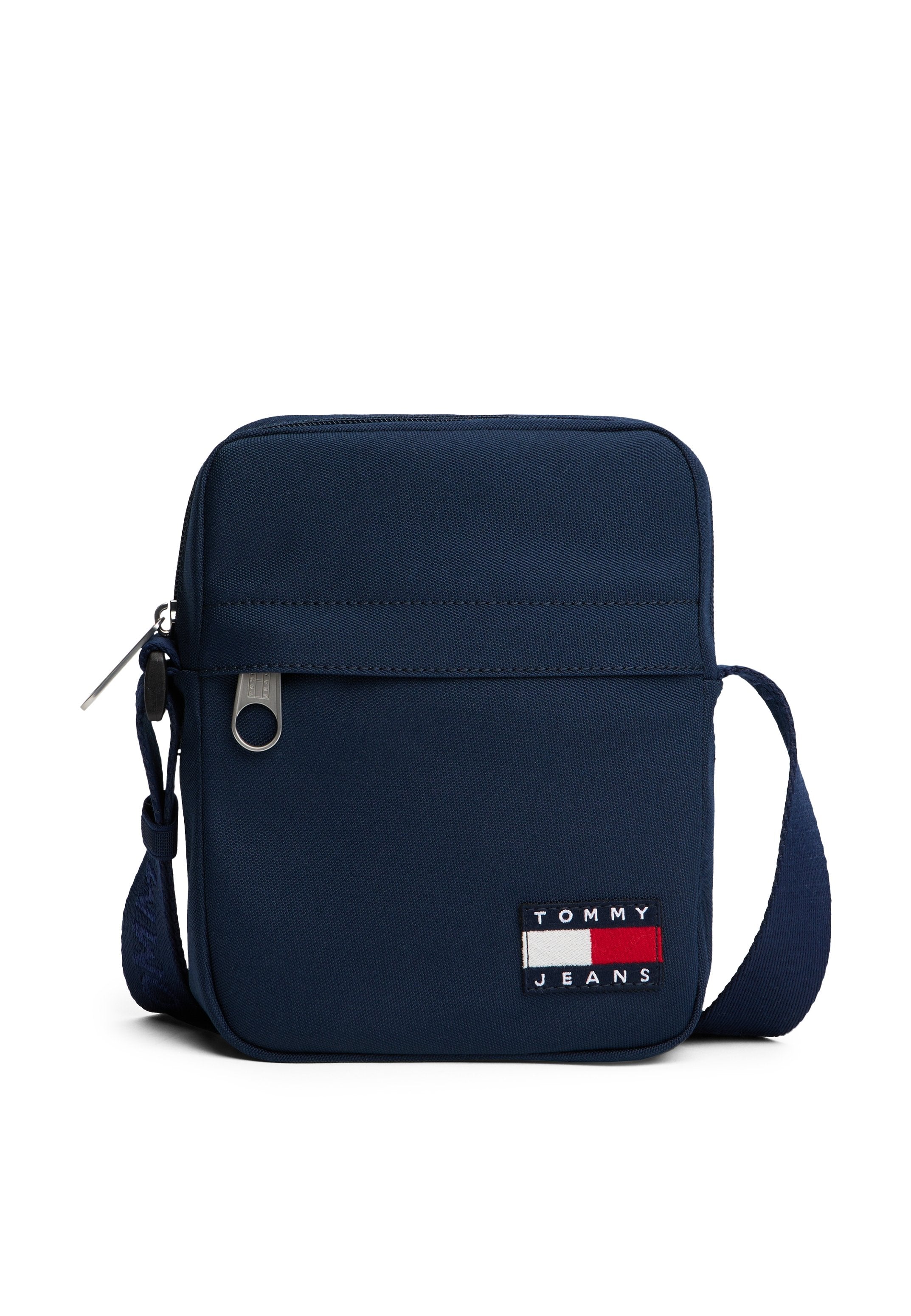 ESSENTIAL REPEAT LOGO CROSSBODY REPORTER - Cross body bag - dark night navy